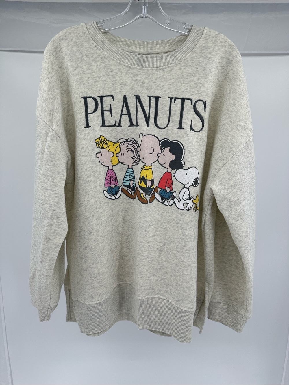 Peanuts Graphic Crewneck Sweatshirt - Cream